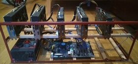 Mining RIG 4xRX570 1xRX580