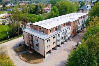 Novostavba prostorného 1+KK, 33 m2, Nádražní 51, Třešť