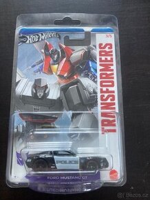 Hot Wheels Transformers Mustang GT verze s napisem