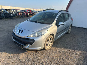 Peugeot 207SW 1,4VTI 70KW 8FS prodám náhradní díly - 1