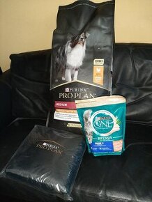 Purina Pro Plan MEDIUM + Purina ONE BIFENSIS + deka