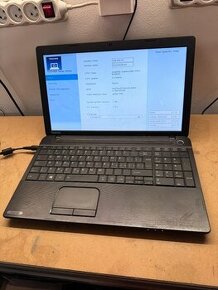 Predám notebook vhodný na diely alebo doskladanie TOSHIBA - 1