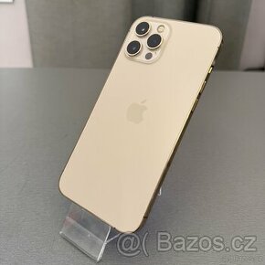 iPhone 12 Pro 256GB gold, pěkný stav, 12 měsíců záruka - 1