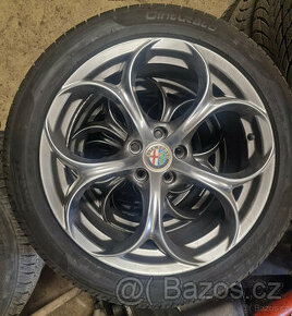 5x110 Alu kola Racing Line L1664, 18x8 ET33, Titanová metalí