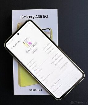 Samsung Galaxy A35 / 6,6" / 6+128 / V záruce do 6/2026.