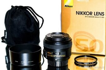 Nikon Nikkor AF-S 1,8/50mm G TOP STAV