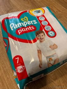 Pampers pants vel.7 - 38 ks nové - 1