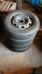 Zimní kola Fabia I pneu Hankook 165/70 R14