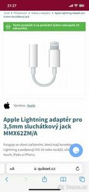 Lightning to headphone jack