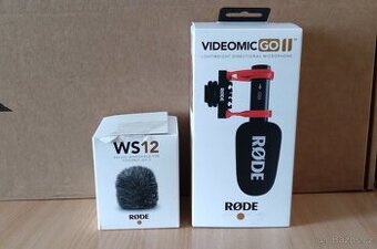 Mikrofon RODE VideoMic GO II + Rode WS12 - 1