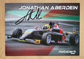 Jonathan Aberdein originální autogram