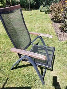 Polohovatelná židle / zahradní křeslo