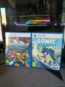 Sonic Frontier a Transformers PS5