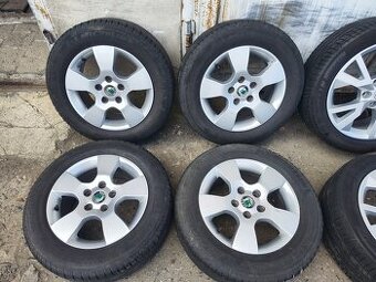 15"letní alu sada Helios 5x112 origo Škoda Octavia 2 Golf 5