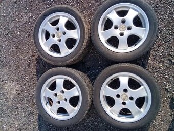 Alu kola 4x108, ET 28 vč. zim. pneu 185/55 R 15