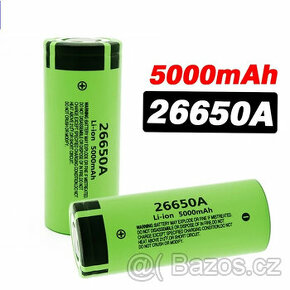 lion batéria, akumulator 26650, 5000mah PANASONIC