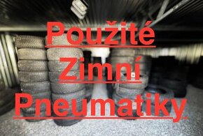 Použité zimní pneu - r15, r16, r17, r18, r19, r20, r21, r22