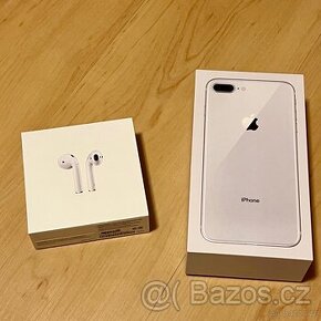 Apple iPhone 8 Plus 64 GB + Apple AirPods zdarma