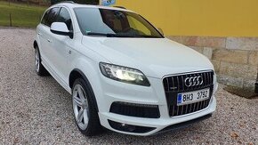 AUDI Q7 4.2Tdi 250kw V8 S-line.7MÍST MOC PĚKNÁ