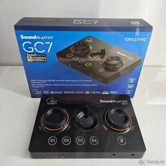 Creative Sound Blaster GC7 USB zvuková karta, záruka