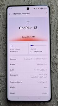 Vyměním/ prodám Oneplus 12  16/512gb