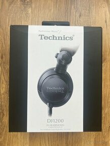 Sluchátka Technics EAH-DJ1200EK - úplně nové