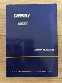 FIAT 850 originalni montazni manual fabrický