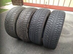 Prodám zimní gumy Uniroyal +Fulda 185/60 R15 DOT 1123