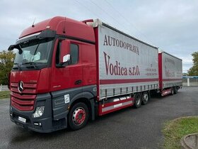 Mercedes-Benz Actros 2545 963-0-C valník + přívěs