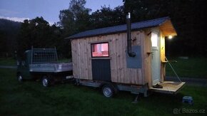 Tinyhouse,maringotka atd pro rybáře