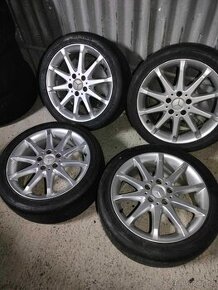 4ks alu disky Mercedes Benz 5x112 R17 pneu 215/45 r17