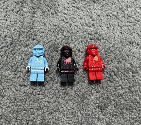 Lego Ninjago Figurky NRG Kai, Cole, Zane