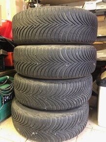 4x zimní pneu Michelin Alpin5 195/65 R15 91T& plech.dis