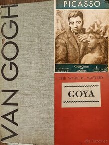 Prodám knihy starých malířů Picasso Van Gogh Goya