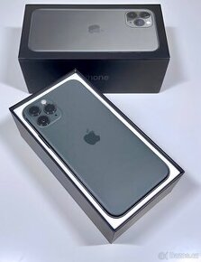 iPhone 11 Pro Max Midnight Green KONDICE BATERIE 100% TOP