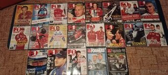 F1 racing 2000-2003 a ročenky Formule 1998 a 1999 za 5 Kč