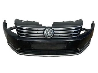 Přední nárazník černá metalíza LC9X VW Passat B7 r.v. 2012