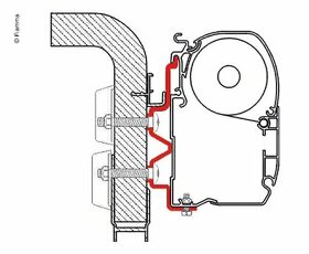 Fiamma Adapter Set Hymer Camp