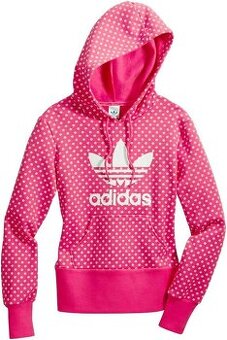 Adidas Dámská Mikina s Kapucí Trefoil Allover Lips Vel. S