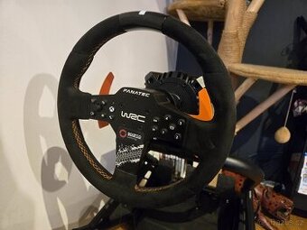 Fanatec CSL Elite Steering Wheel WRC + ClubSport Handbrake