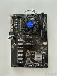 Základní deska ASRock H110 Pro BTC+ | +CPU +RAM - 1