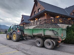 Traktorový návěs,Přívěs,Vlek za Traktor,Vlečka,Dumper 19t