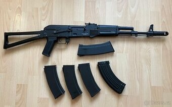 Airsoftová zbraň LT-51S AKS-74M ETU - ocel