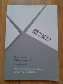 Prodám pracovní sešit Matematika pro spolužáky - 1