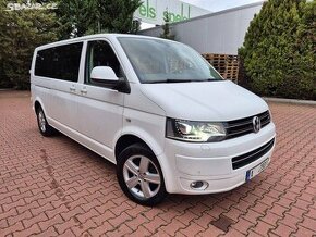 VW Transporter T5 long 2.0 TDI 103kW DSG,DPH,5míst,navi,xeno