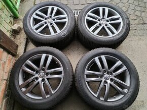 VW TOUAREG R-line disky 5x130 R19 + zimni 265/50/19