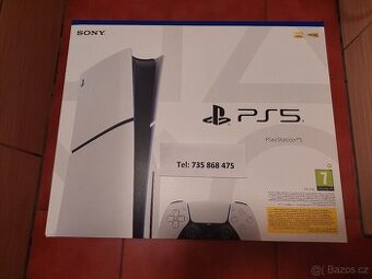 Nová Herní konzole Sony Playstation 5 Slim s Mechanikou