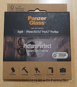 PanzerGlass Camera Protector iPhone 2022 6.1"Pro/6.7"ProMax - 1