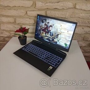 Herní notebook HP PAVILION 15,GTX 1650,RAM 16GB,i5-10300H