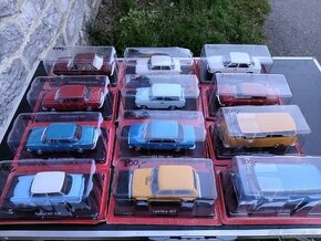 Modely 1:24 Škoda,Tatra,Lada, Trabant,...